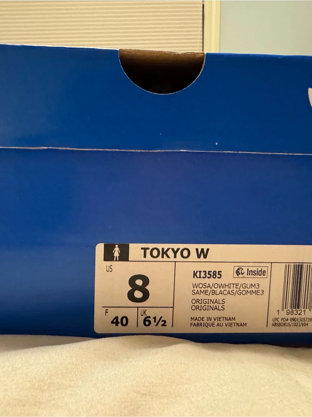 adidas Tokyo W Wonder Sage / Off White / Gum Sneakers — Size 8